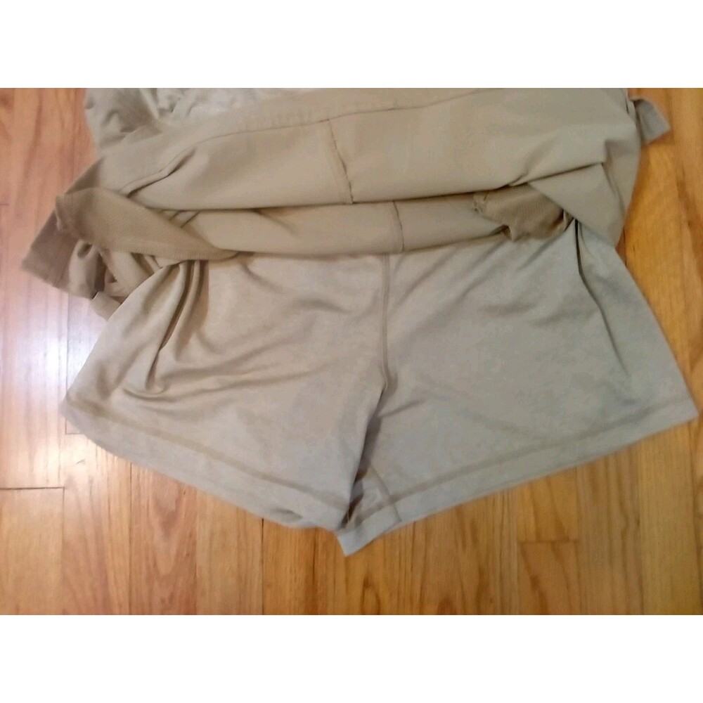 Duluth Skort Womens Sz 14 Nylon Blend Hiking Fishing Tan Zipper Pockets Outdoors - Picture 3 of 7